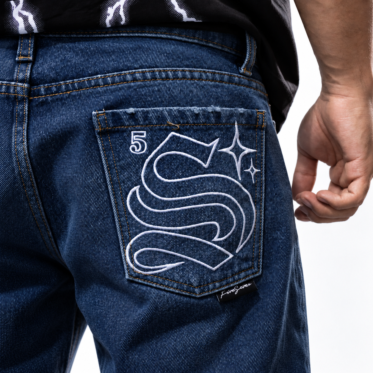 Jeans FVSVN Dark Blue Straight