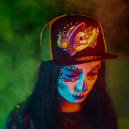 Calavera Rosas Premium