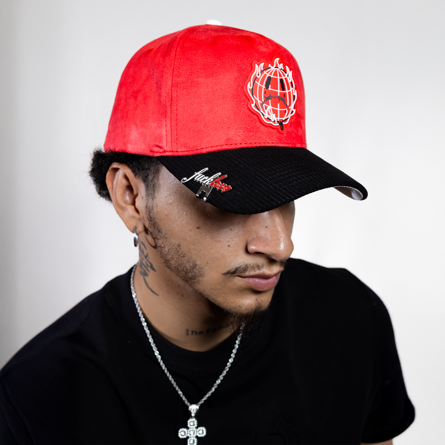 Fake Love Angel Sad World Red