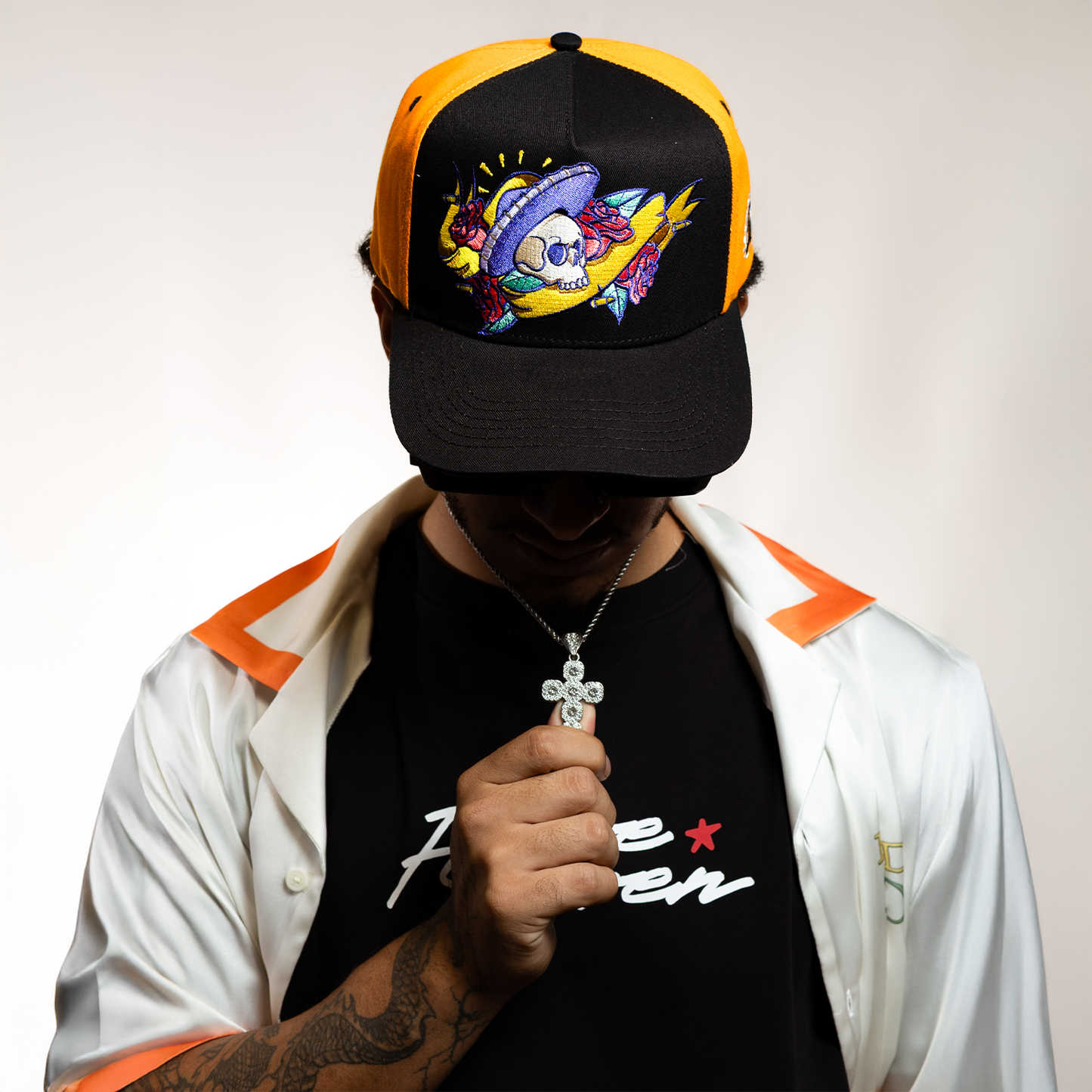 Calavera Rosas Premium