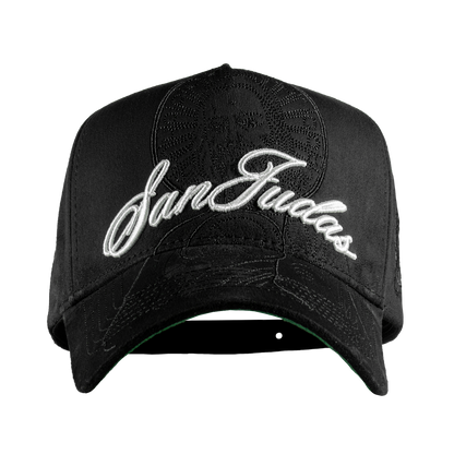 Gorras San Judas Blanca Black Premium