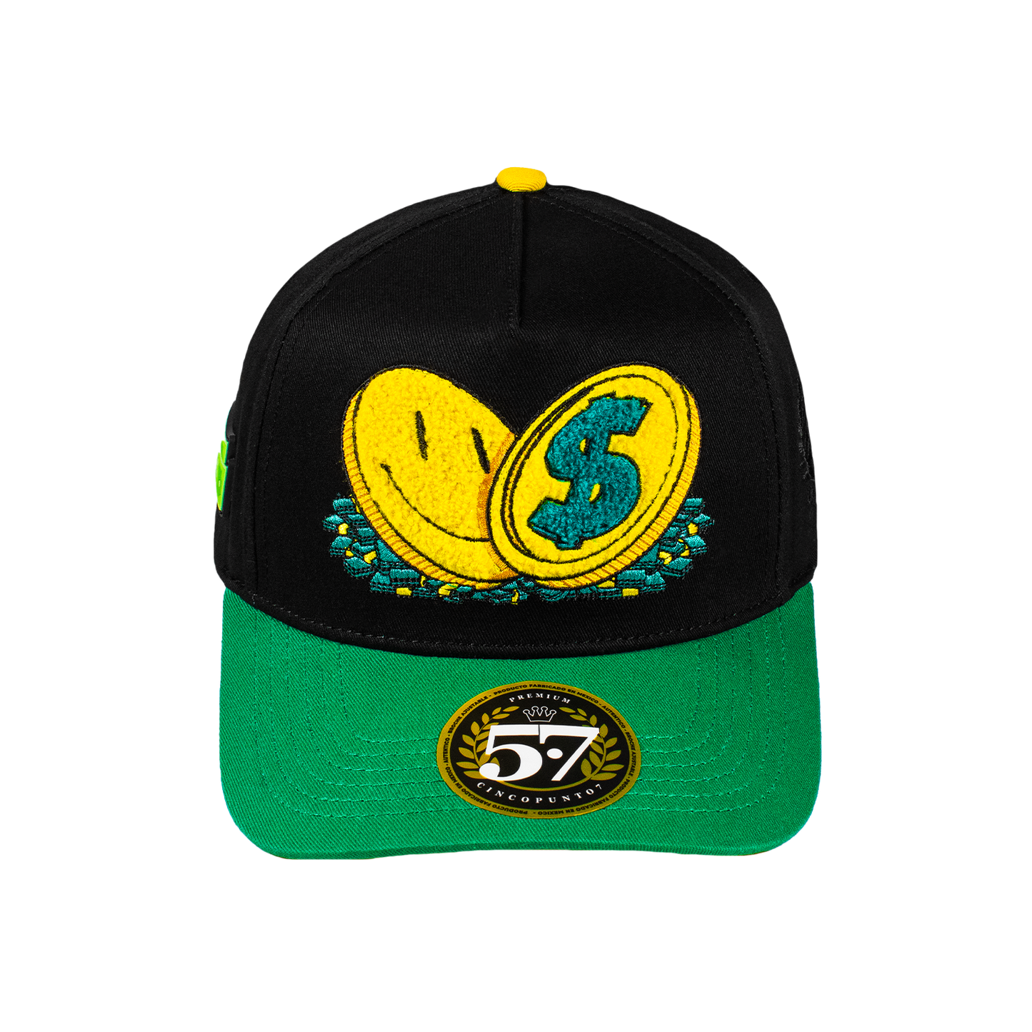 Good Lucky Black & Green Curva