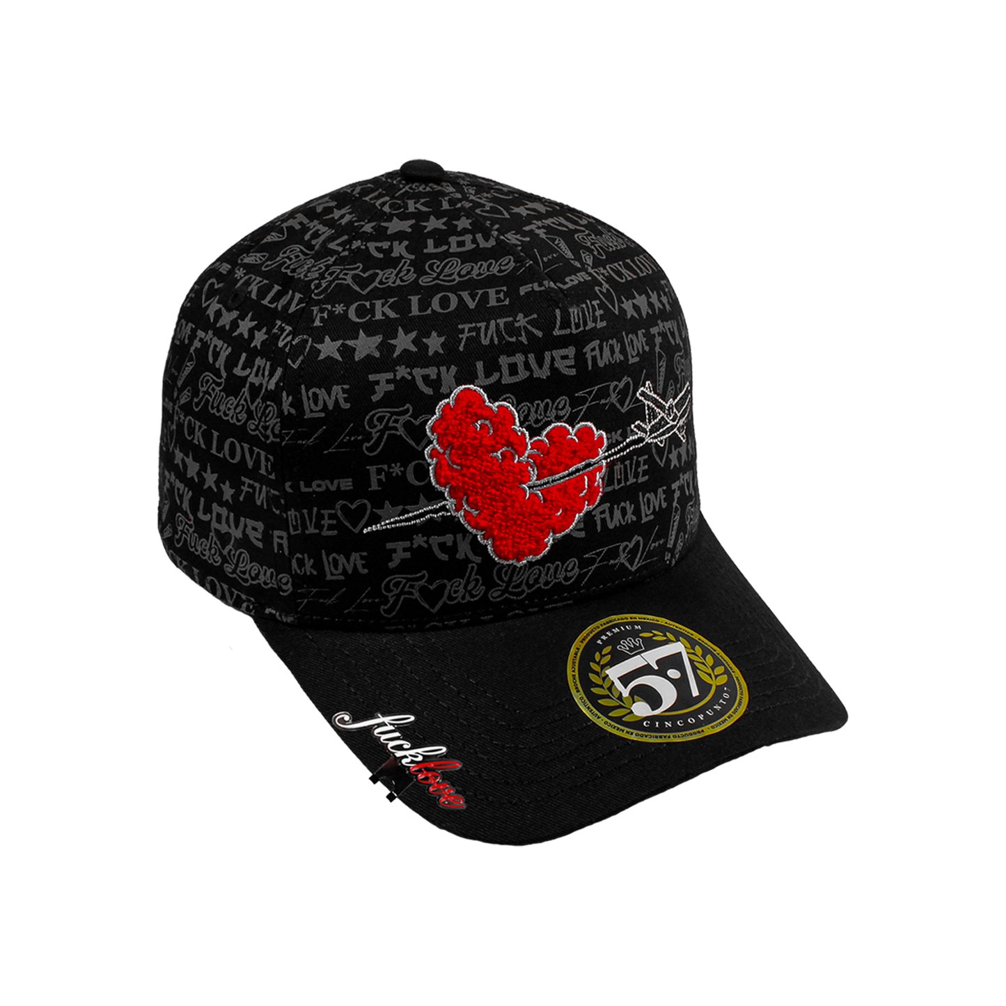 Fake Love Fuck Love Airplane Heart Black