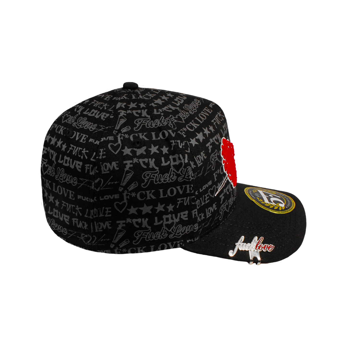 Fake Love Fuck Love Airplane Heart Black