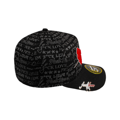 Fake Love Fuck Love Airplane Heart Black