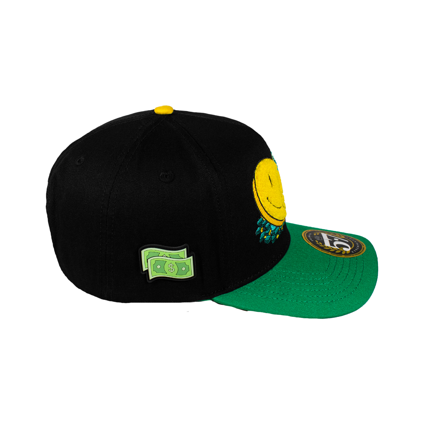 Good Lucky Black & Green Curva