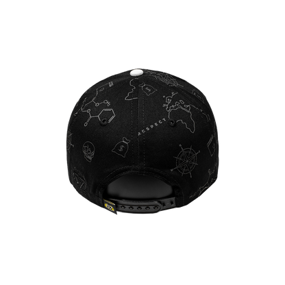 Paper Plane Full Print Black Curva