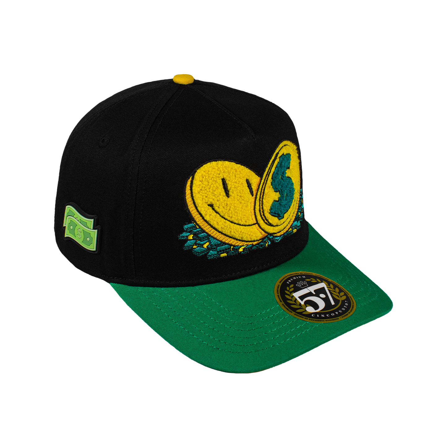 Good Lucky Black & Green Curva