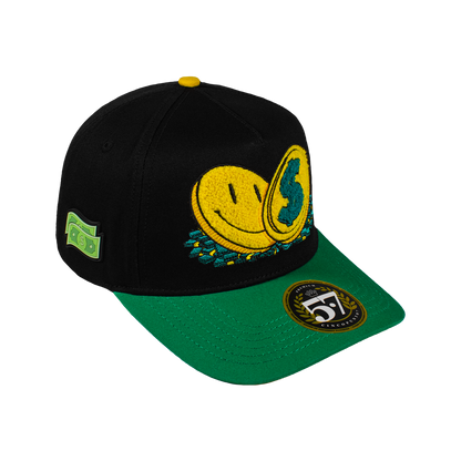 Good Lucky Black & Green Curva