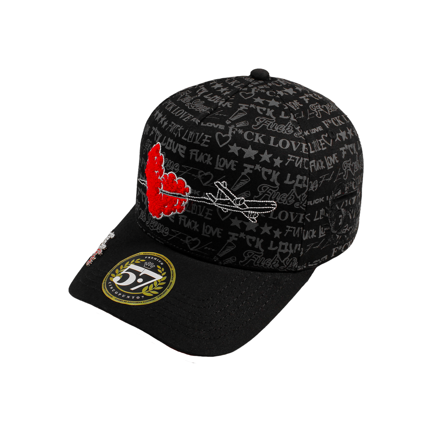 Fake Love Fuck Love Airplane Heart Black