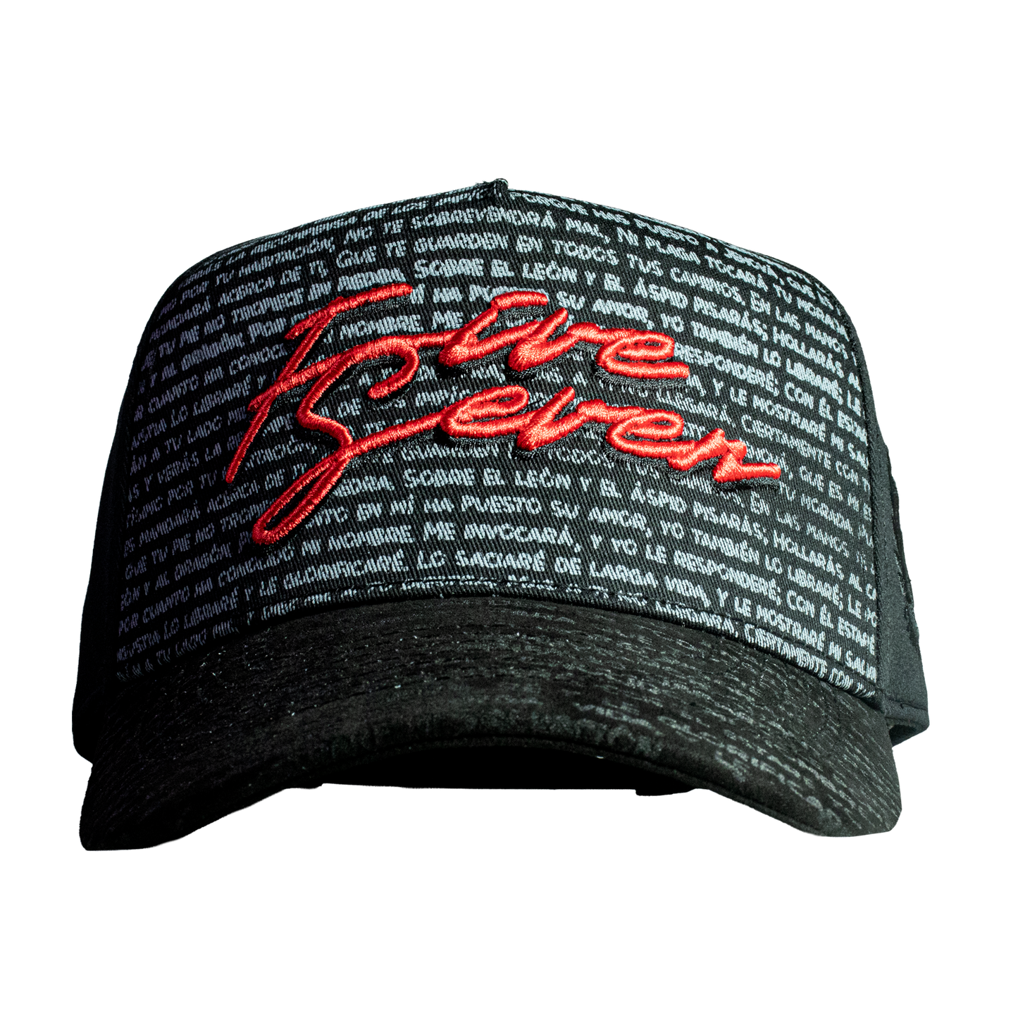 Five Seven Letters Black & Red