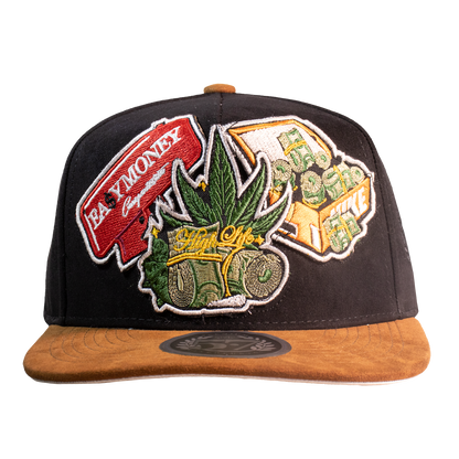 Patch Easy Money Black & Brown