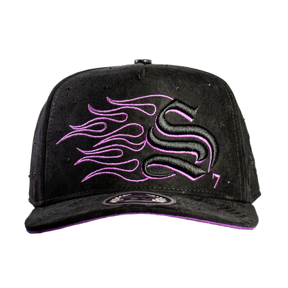 S7 Fire Diamonds Black & Purple