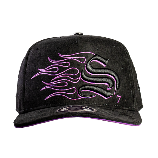 S7 Fire Diamonds Black & Purple