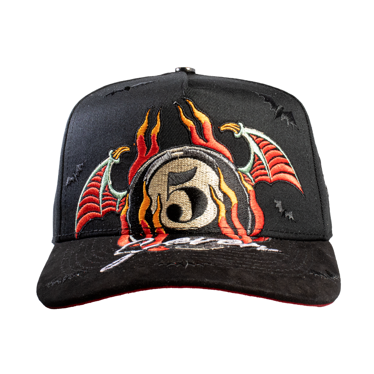 Five Seven Wings Black & Red