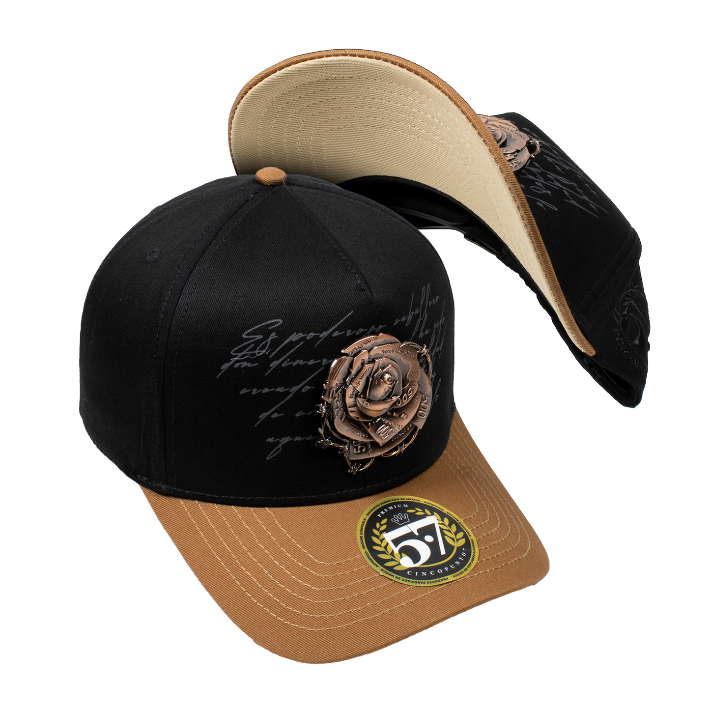 Rosa Metalica Brown & Black Curva
