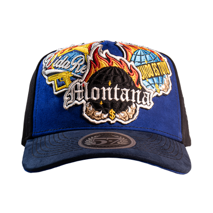 Patch Montana World Is Yours Black & Blue