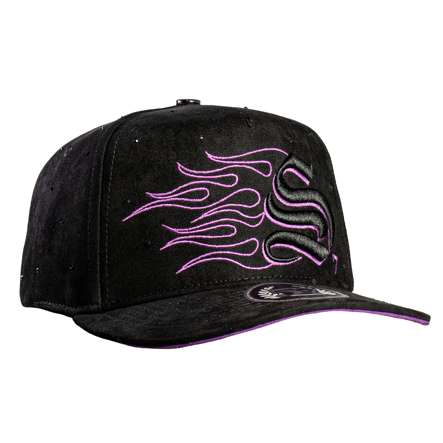 S7 Fire Diamonds Black & Purple