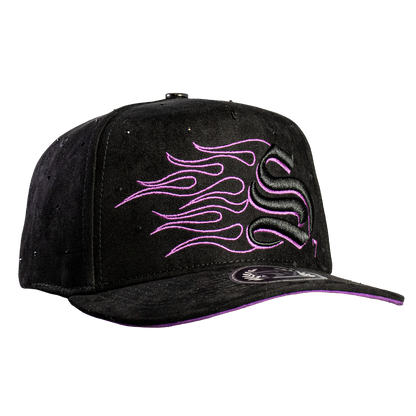 S7 Fire Diamonds Black & Purple