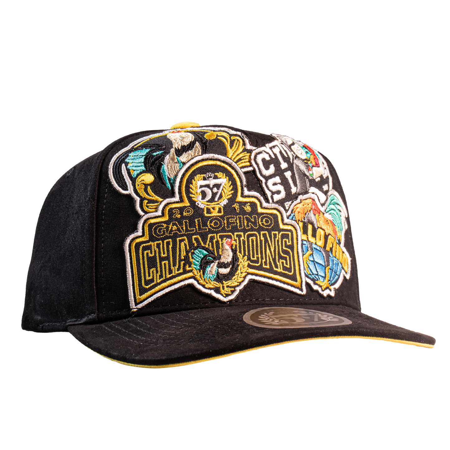 Patch Gallos Finos Black & Yellow