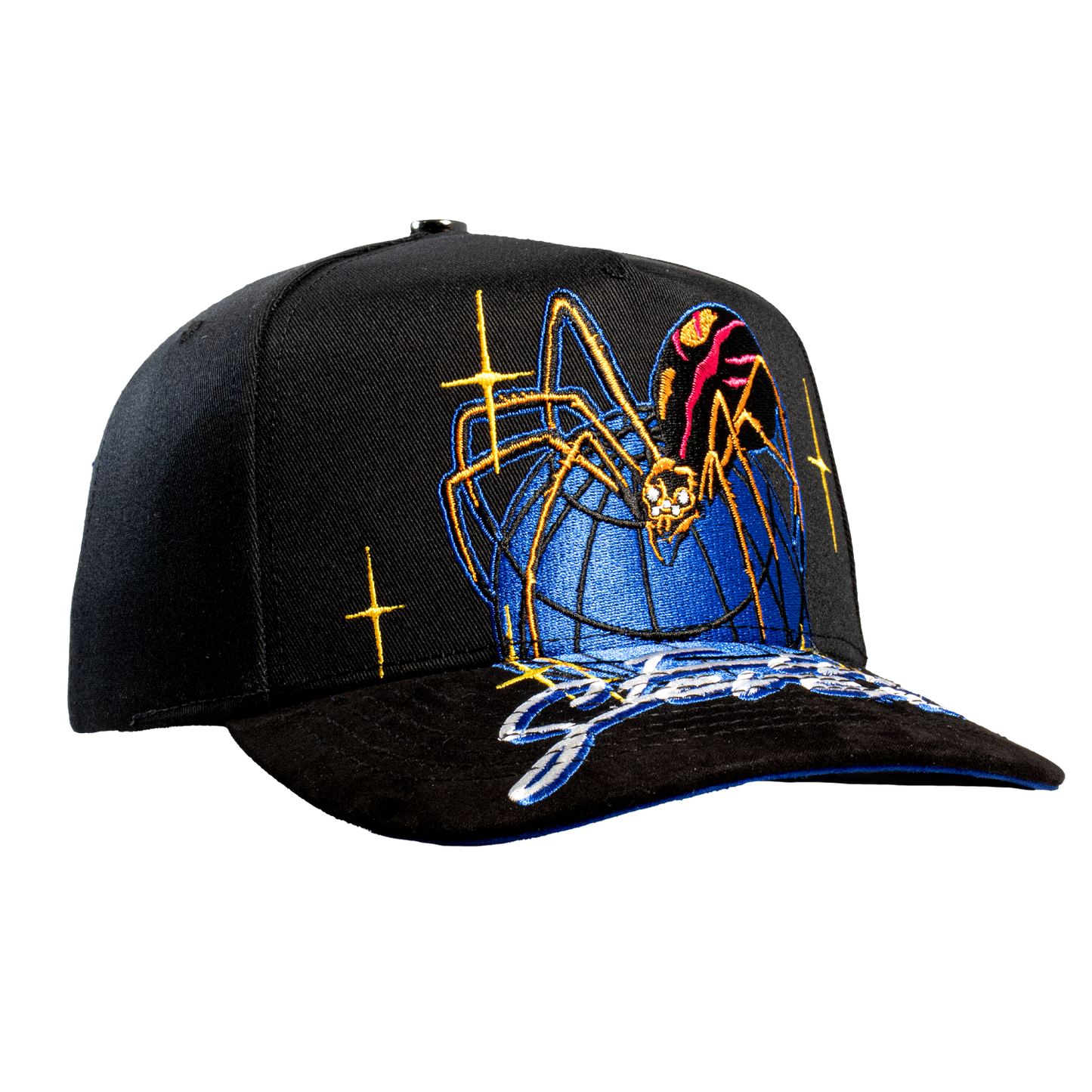 Spider World Black & Blue