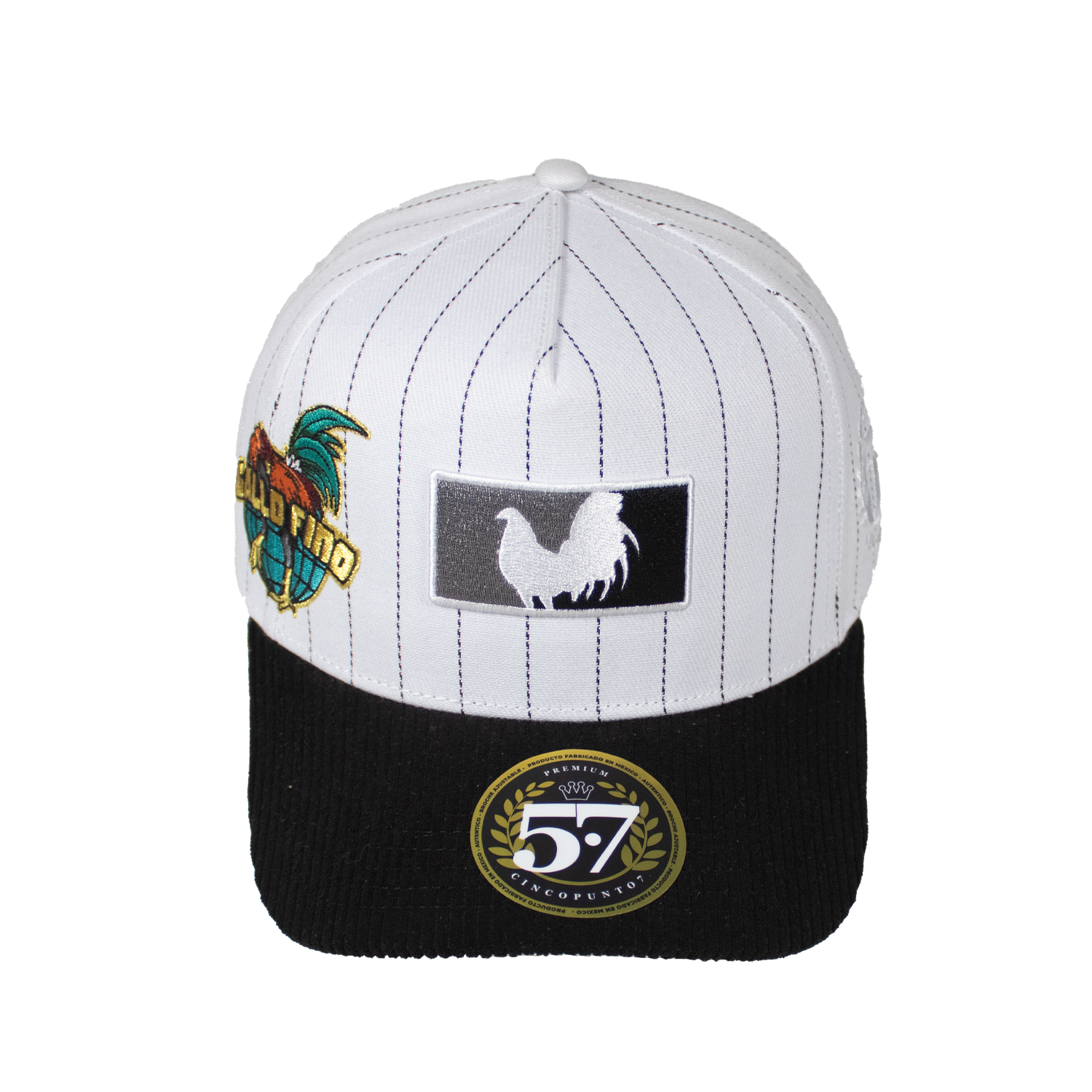 Gallo Beisbol World Series Placa White & Black