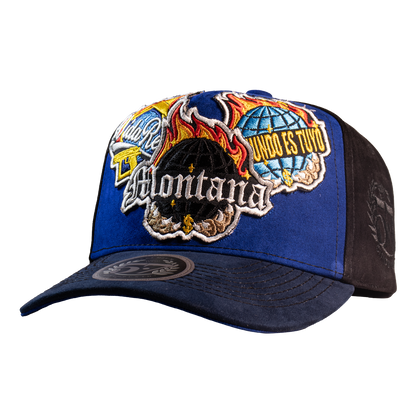 Patch Montana World Is Yours Black & Blue