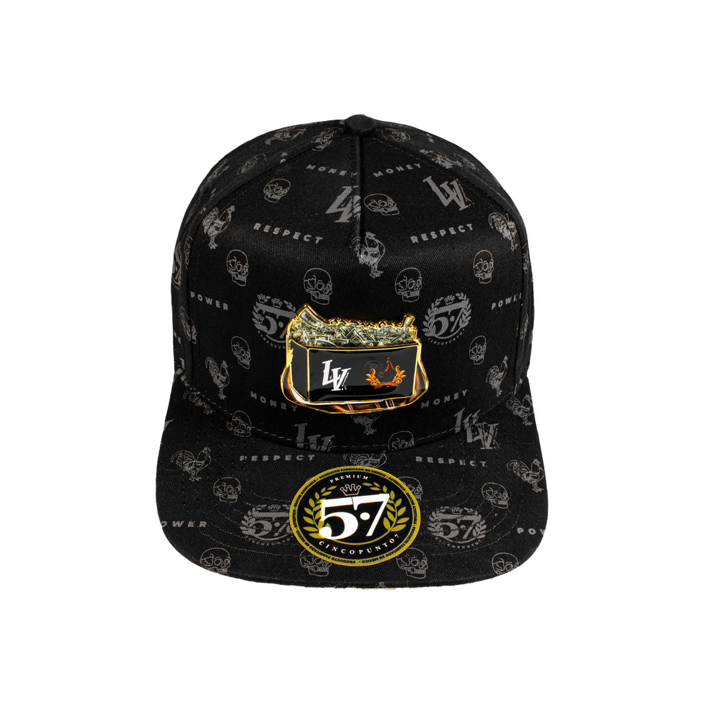 Gorra Money Bag LV Black cincopunto7
