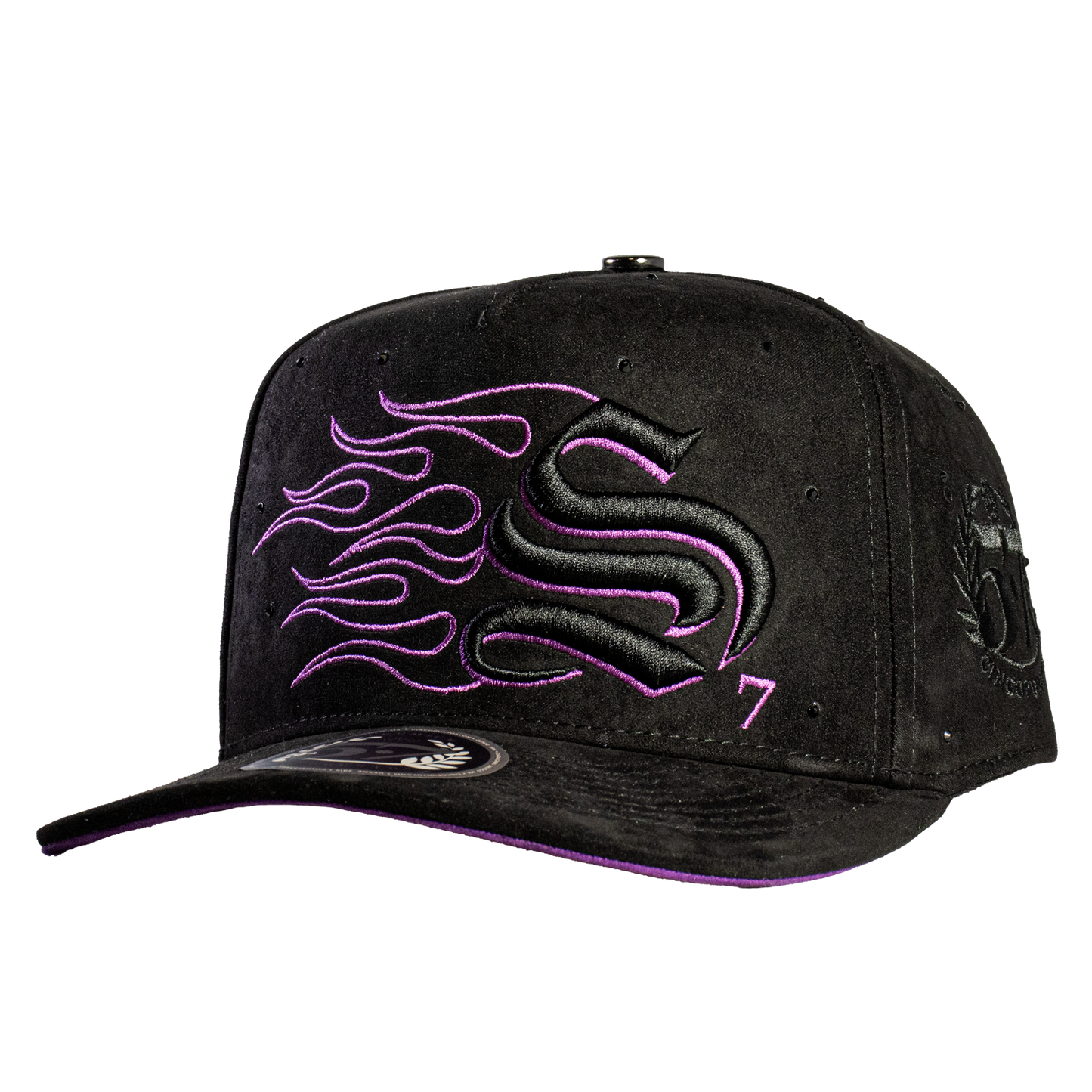 S7 Fire Diamonds Black & Purple