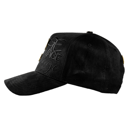 Metal Gold Savage Fangs Black & Grey