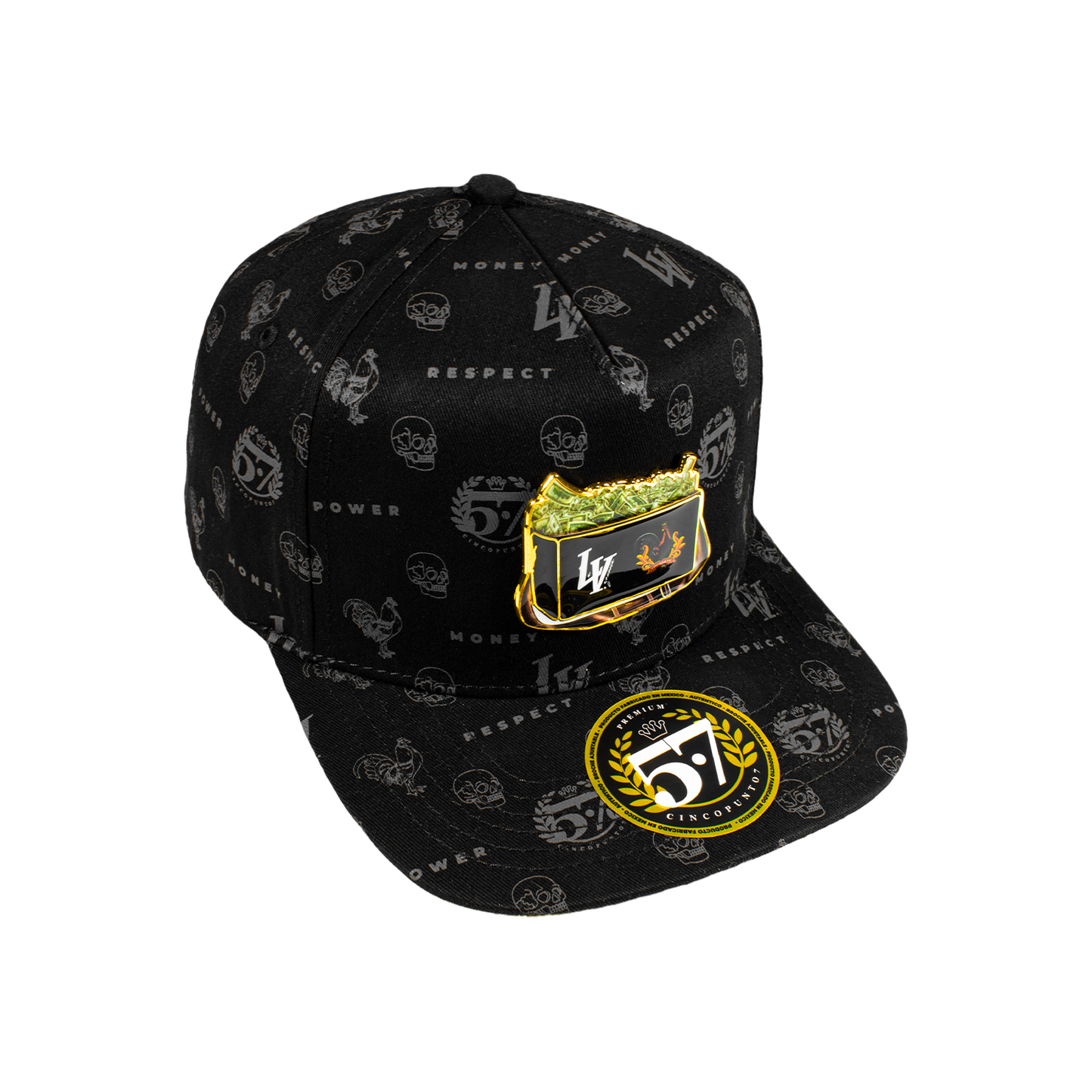 Gorra Money Bag LV Black cincopunto7