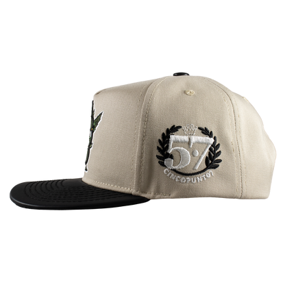 Gorra High life beige