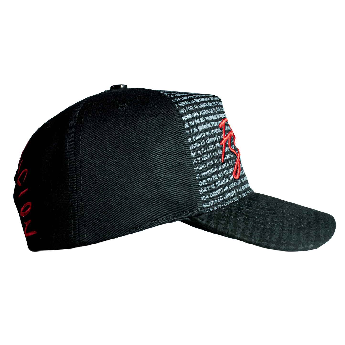 Five Seven Letters Black & Red