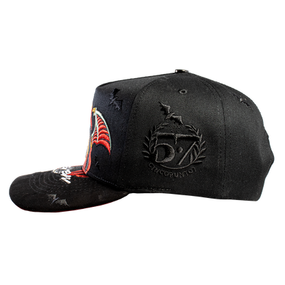 Five Seven Wings Black & Red