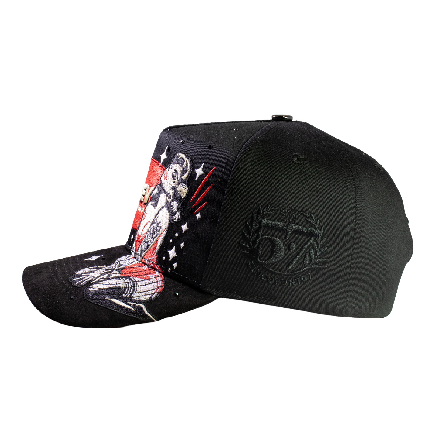 Five Seven Woman Vintage Black & Red