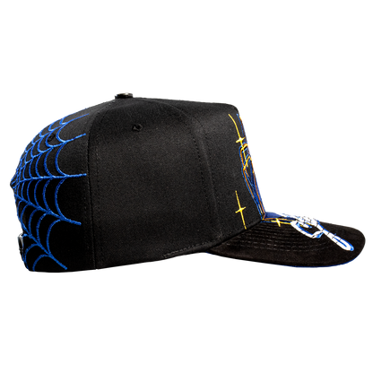 Spider World Black & Blue