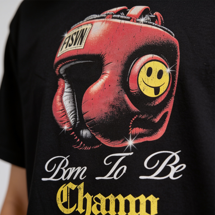 Playera Born To Be Champ M