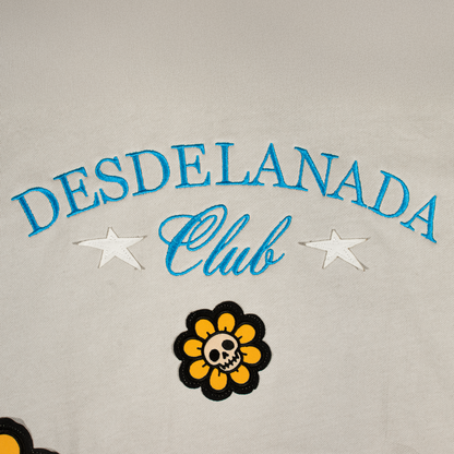 Hoodie Flower Skull L