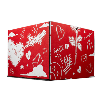 Full Set Fake Love (caja, cubre polvo y llavero)