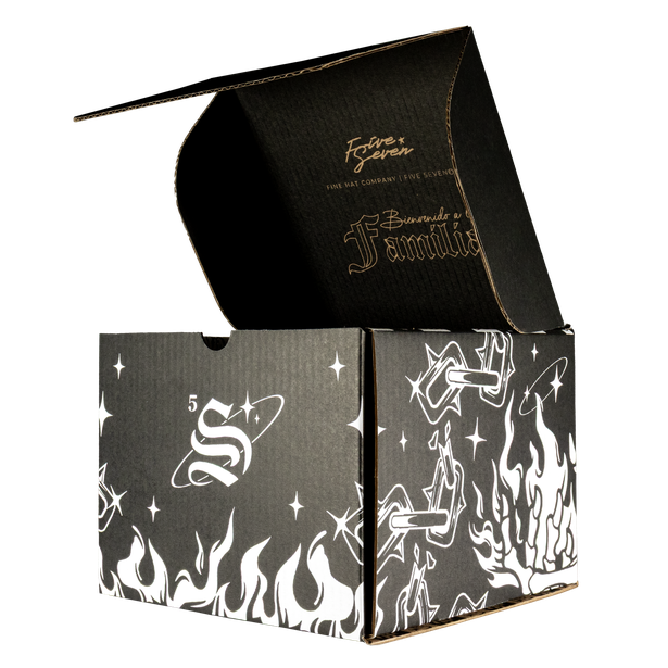 Full set Flames, caja, cubre polvo y accesorio.