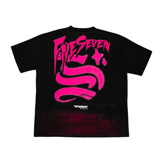 Playera Spider Pink L