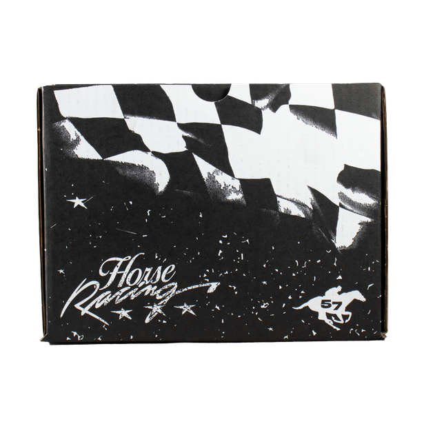 Full set Horse Racing (caja cubre polvo y llavero)