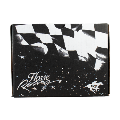 Full set Horse Racing (caja cubre polvo y llavero)