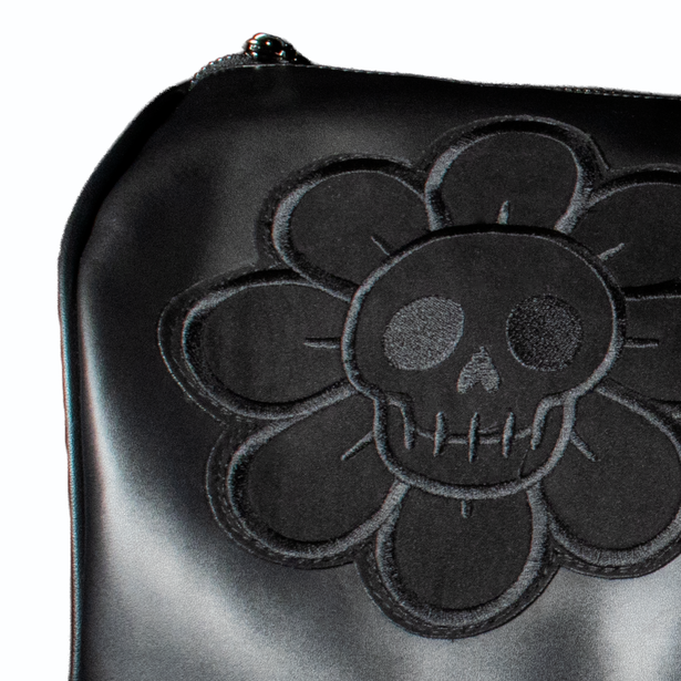 Sidebag Flower Skull Extra Grande
