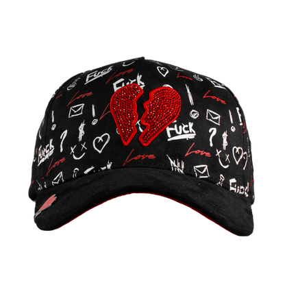 Fake Love Broken Heart Full Print