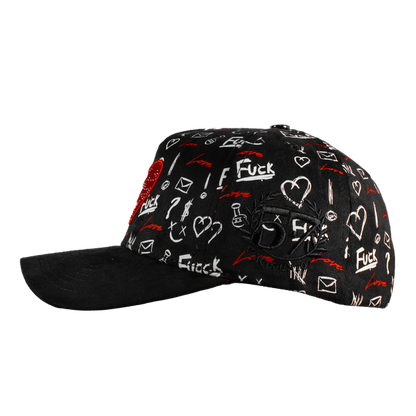 Fake Love Broken Heart Full Print