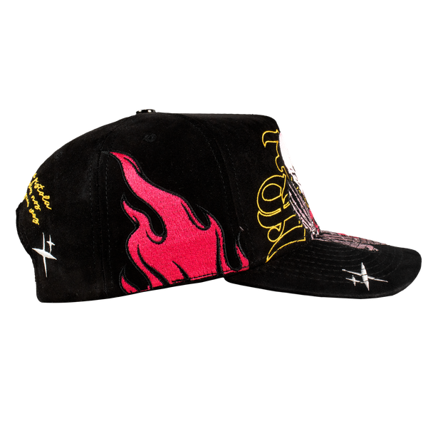 Skull Pink Flames Fvsvn