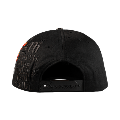 Gorra Skull Rooster Flames