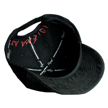 Five Seven Letters Black & Red