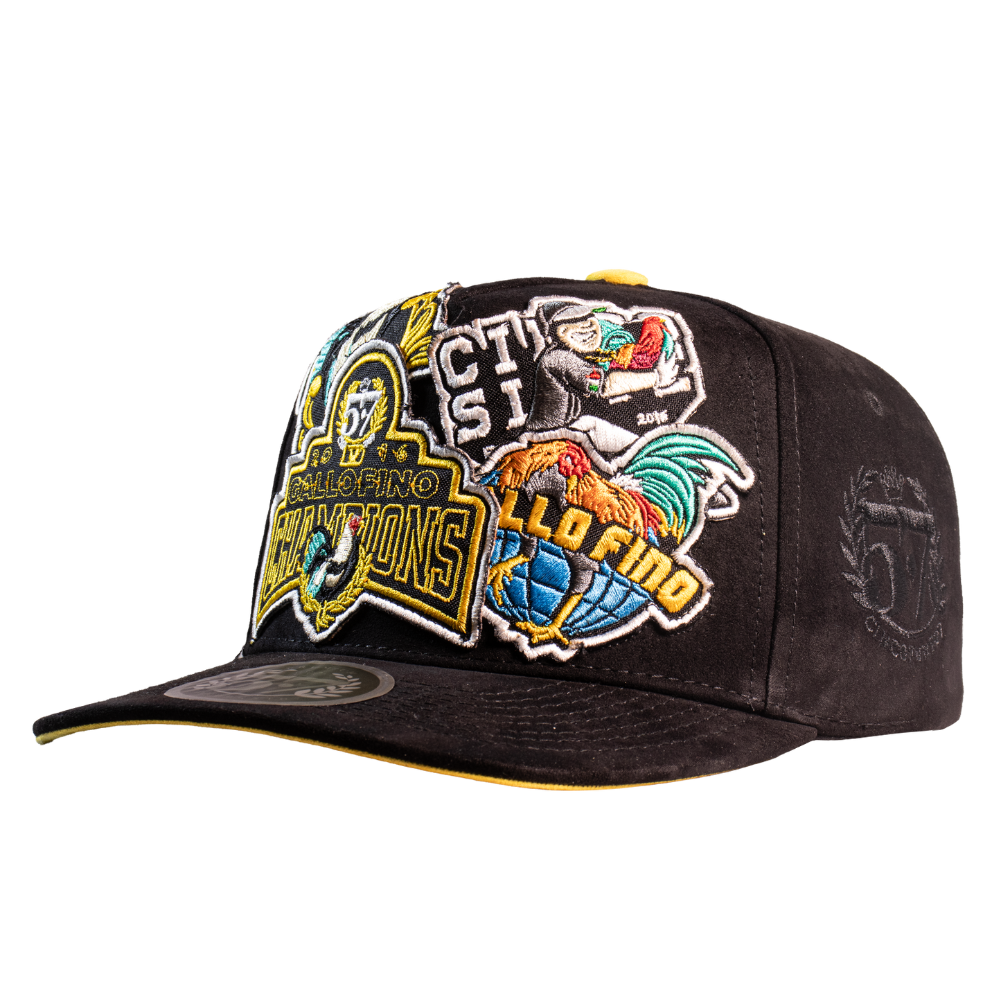 Patch Gallos Finos Black & Yellow